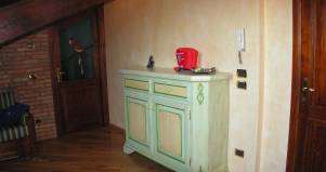 Servantes country in legno